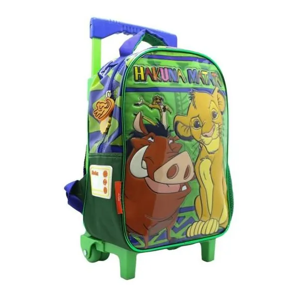 Mochila el rey león con carro 12"/7,5 l.