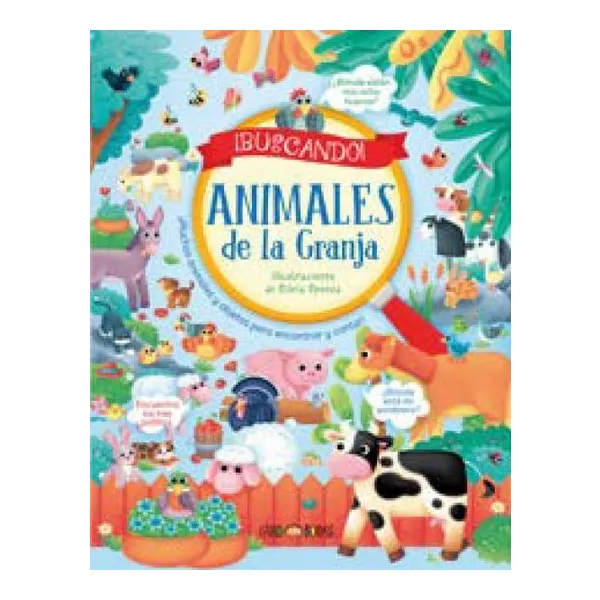 Buscando animales de la granja