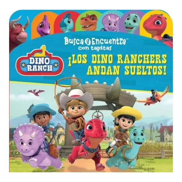 Dino ranch busca y enc. con tapitas