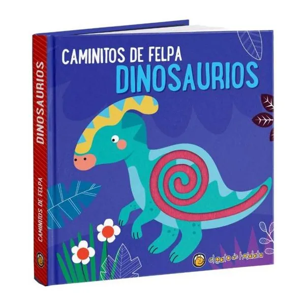 Caminitos de felpa dinosaurios