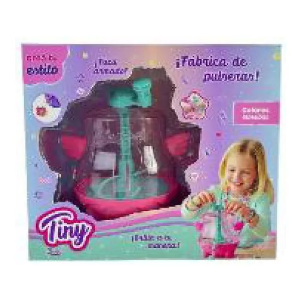 Maquina para armar pulseras Tiny con set de bijouterie