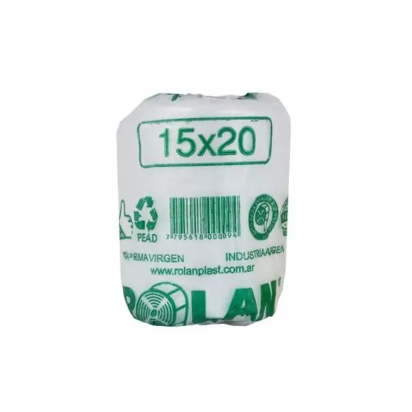 Bolsa arranque 15x20 cm calidad superior bobina 300 g rolanplast