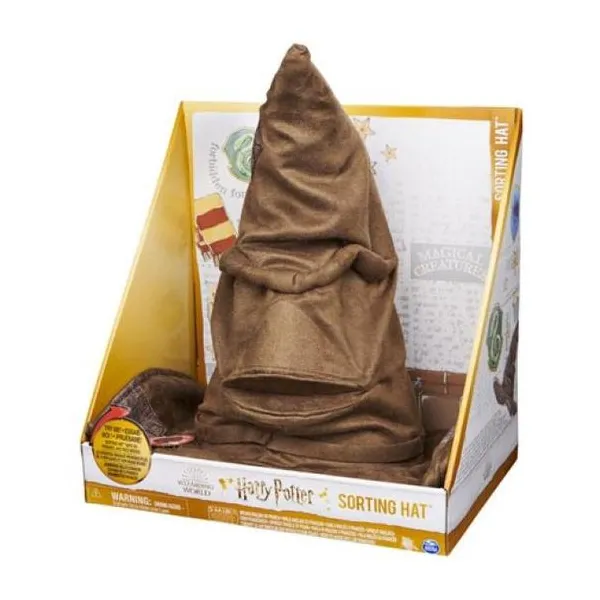 Wizarding world - sombrero seleccionador. habla y mueve la boca.