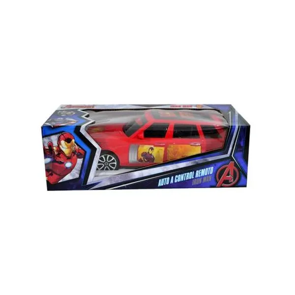 Camioneta a radio control iron man 31x10x14 cm