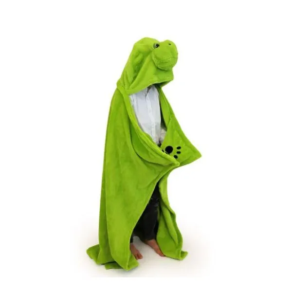 Peluches 130 cm animal hooded manta: "tortuga