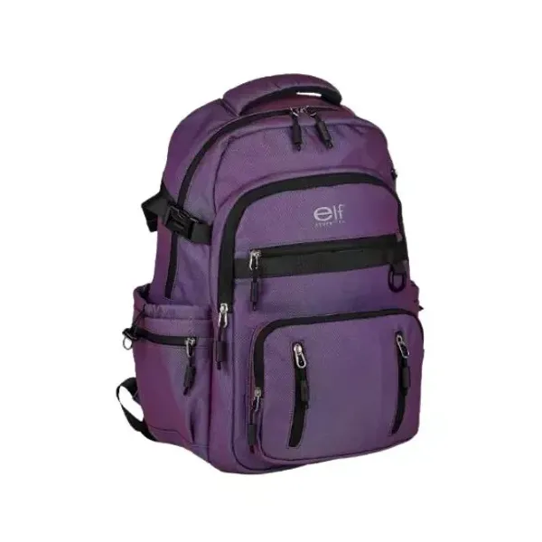 Mochila espalda 19" elf n.° 3744a violeta con portanotebook