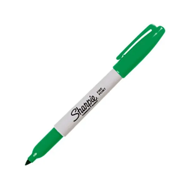 Marcador Sharpie fine perm.verde