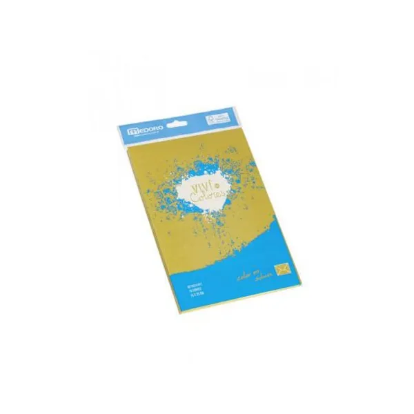 Bl.sobre para tarjeta medoro 70x105 mmx 10 unid.dorado