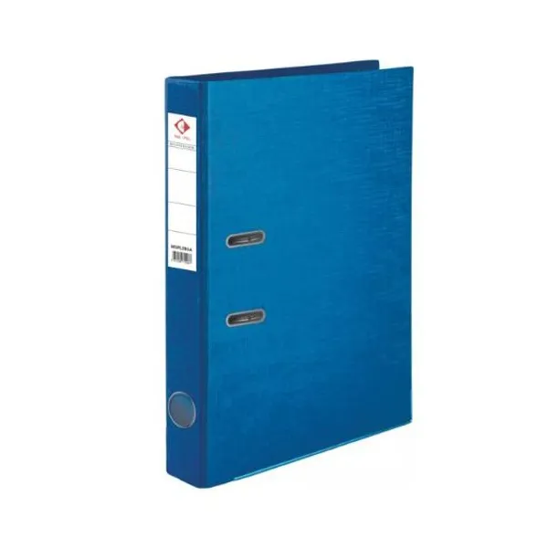 Bibliorato forrado pvc a4 metalizado azul l/angosto 50 mm