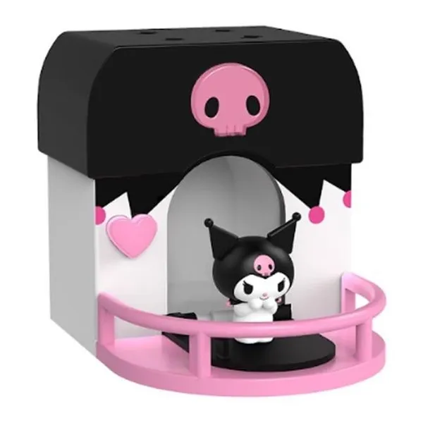Hello kitty playset 18 cm stacked apartment series "kuromi