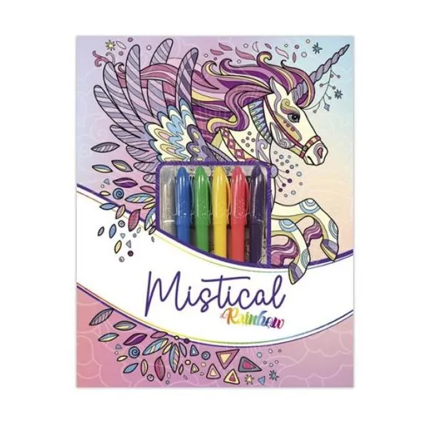 Mistical rainbow set unicornio
