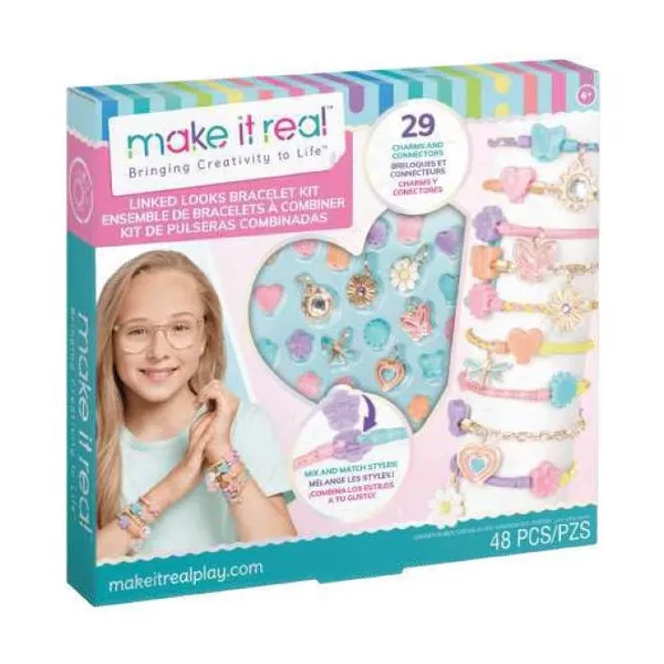 Make it real - pulseras combinadas 48 pz