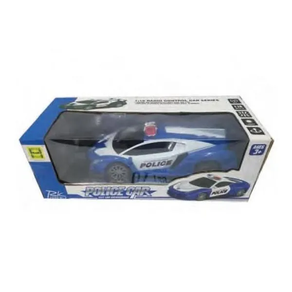 Auto de policia a radio control 32x14x11 cm