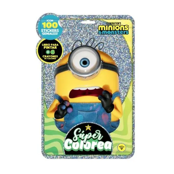 Minions 3 - colores para armar