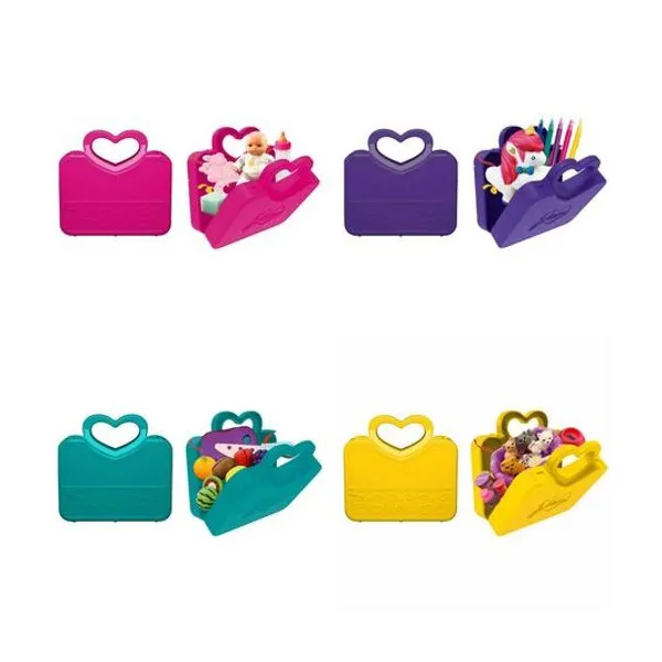 Valija con accesorios sorpresa 15x13.5 cm x unidad modelos surtidos Juliana