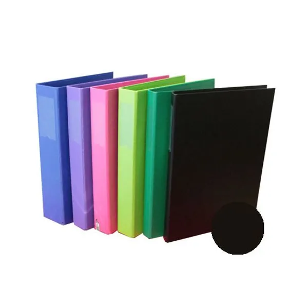 Carpeta the-pel tamaño a4 forrada pvc 2 x60 con tarj.negra