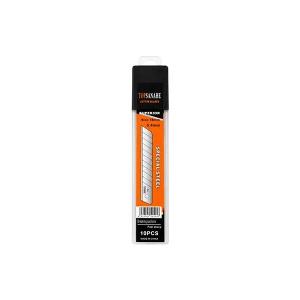 Repuesto para trincheta 18 mm tubo x10 unidades