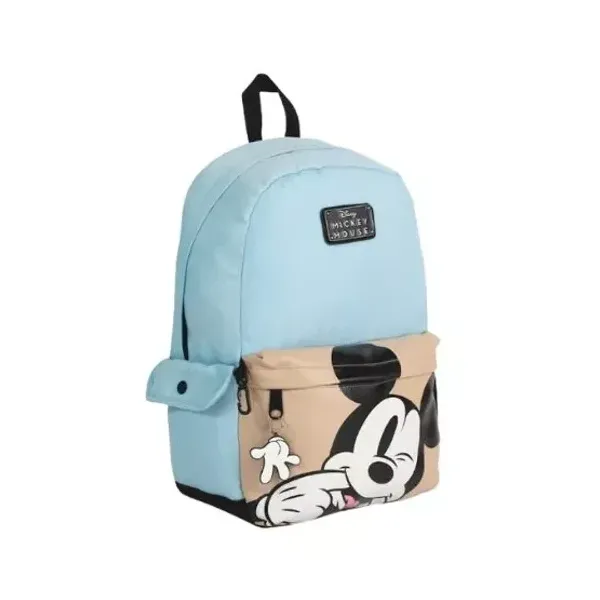Mochila 18" espalda Mooving mickey mouse blue
