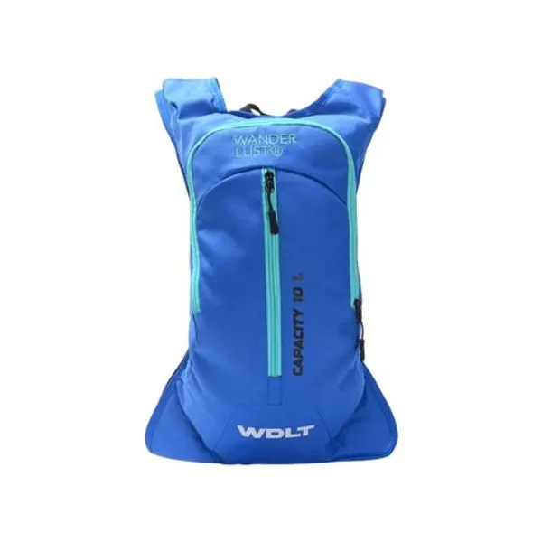 Mochila 18" espalda running azul 10 lts wanderlust
