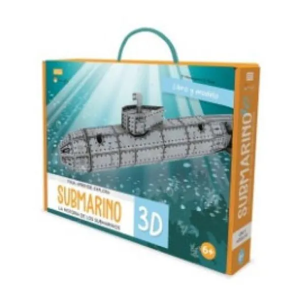 Construye el submarino 3d