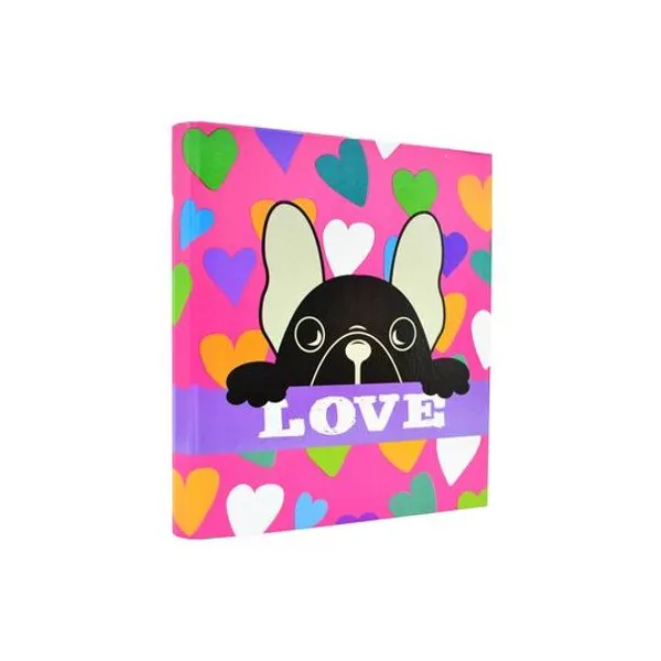 Carpeta a4 2x40 love bulldog x1 modelo surtido florida