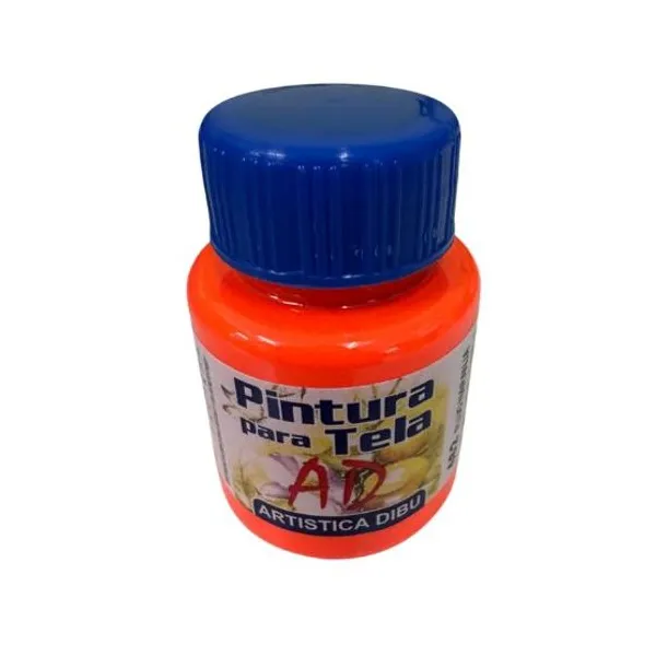 Pintura ad para tela fluo 40 ml462-naranja