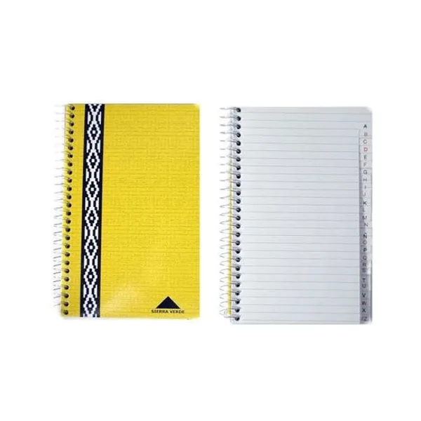 Libreta con esp. índice sierra verde n.° 70/80 ray