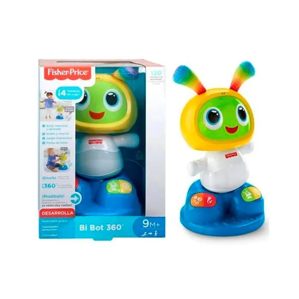 Muñeco bailarin bi bot 360º en caja 24x32 cm fp