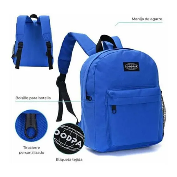 Mochila goodpak francia 31x27x10.5 cm 12 pulg