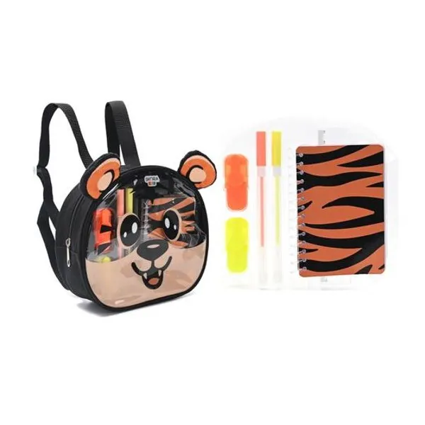 Mochila con set de útiles kawaii dai 21x8x19 cm Skora