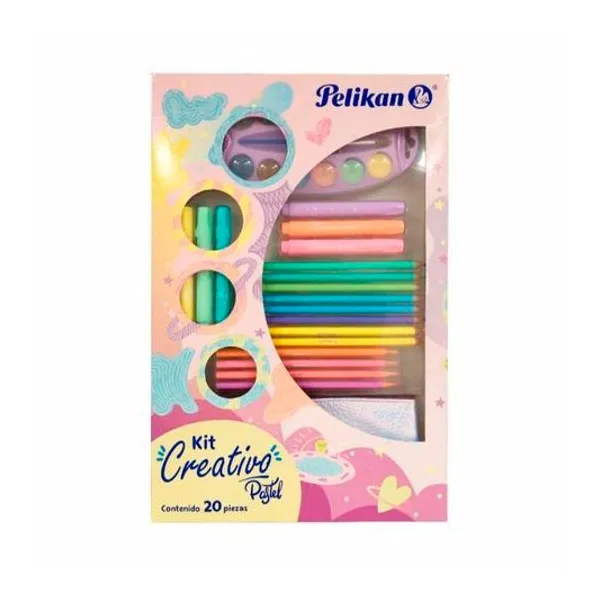 Set de Arte creativo pastel caja x20 Pelikan