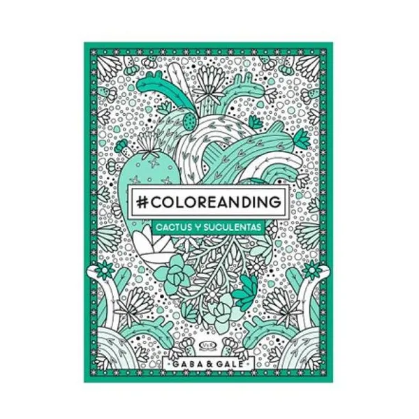 Coloreanding cactus y suculentas