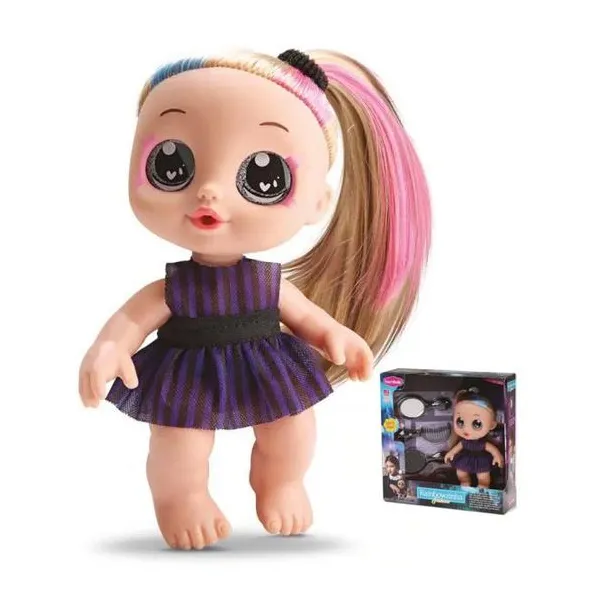 Muñeca baby rainbowzinha fashion loira 20 cm