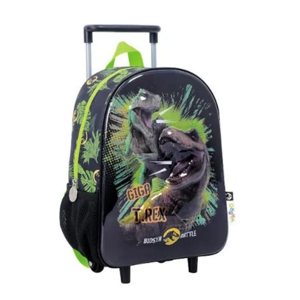 Jurassic world mochila 12" carro -batalla-
