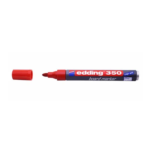 Marcador Edding e 350 para pizarra para red.rojo con alum.