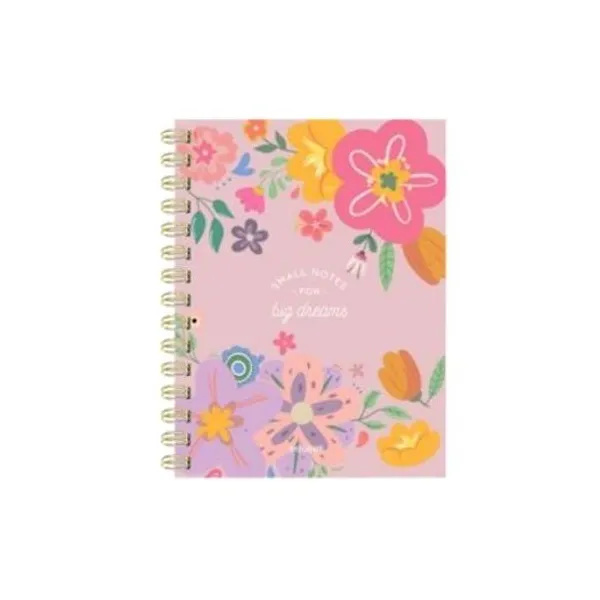 Libreta con espiral imaginer a5 fantasia t/flexible x80 hs.raya