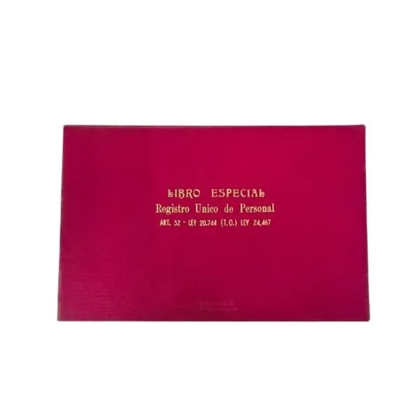 Libros vulcano regist.unico liq.1 f.para pers.t/flex.