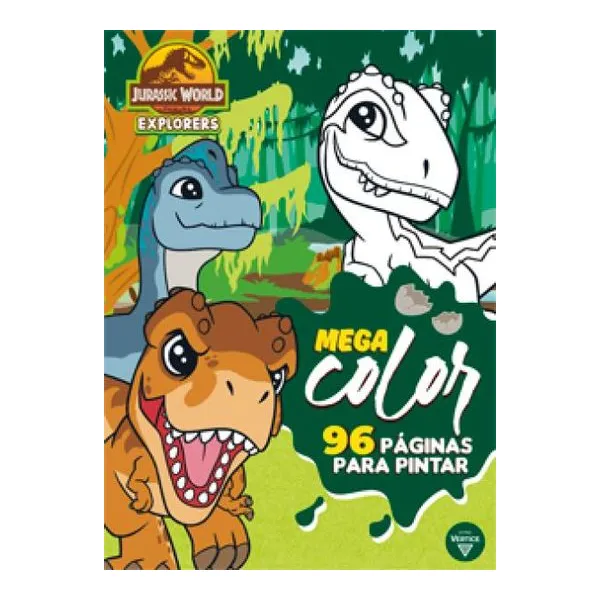Jumbo coloring edición especial (96 pag.) jurassic world