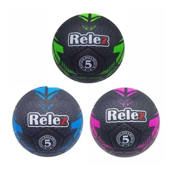Pelota relez fútbol n.° 5 3 colores