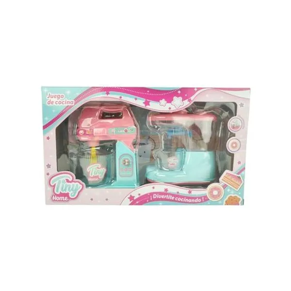 Set de electrodomesticos x2 Tiny home en caja 31x18x9 cm