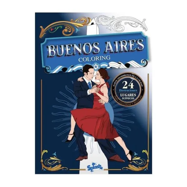 Buenos aires - coloring