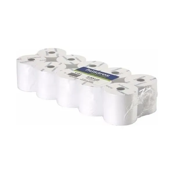 Rollo para registradora 37mmx50 mts x10 unidades husares