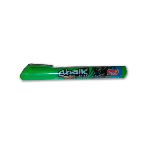 Marcador trabi chalk glass (tiza) para red.6 mmfluo verde