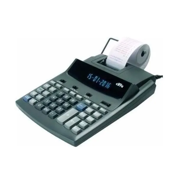 Calculadora cifra pr-255 t 12 dig. imp. rollo térmico