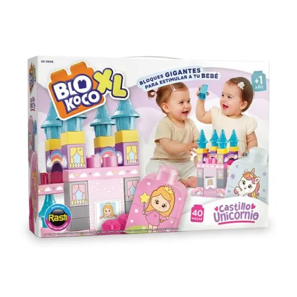 Blokoco xl castillo unicornio 40 pz
