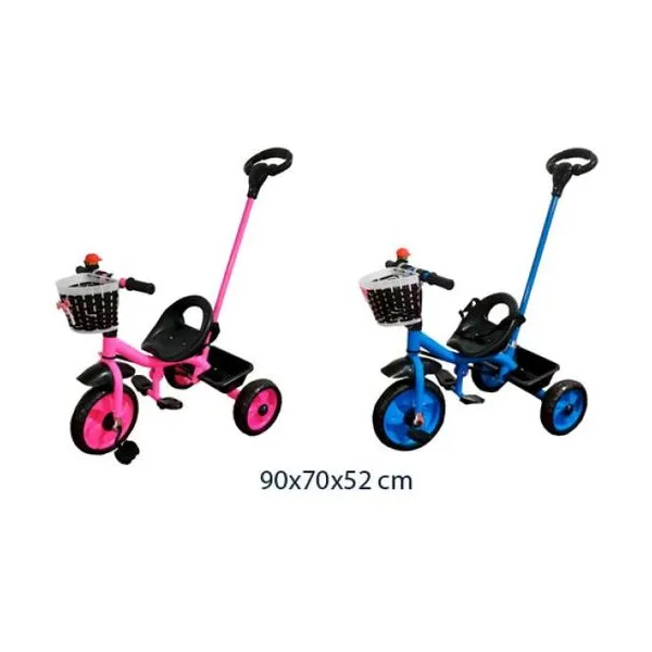 Triciclo con manija direccional (2 colores)