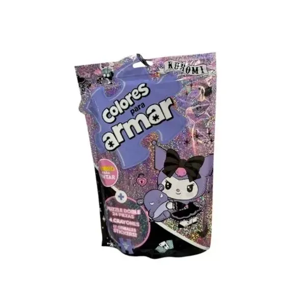 Flow pack editorial vertice colores para armar kuromi