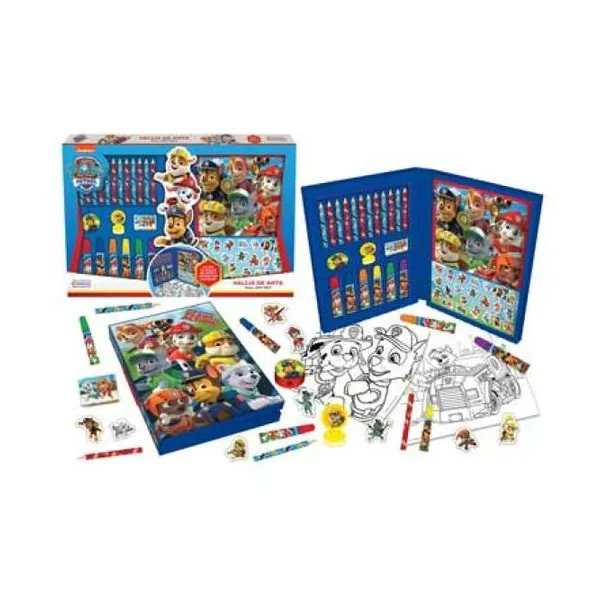 Valija de Arte, full art set. Paw Patrol