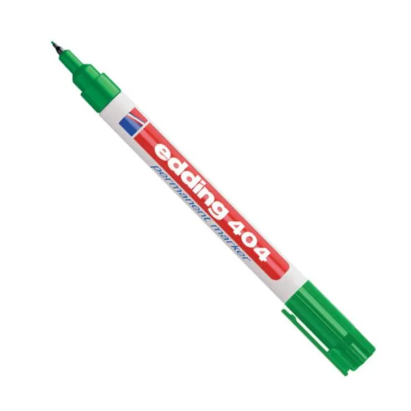 Marcador Edding e 404 perm.para e.f.0,75 mmverde