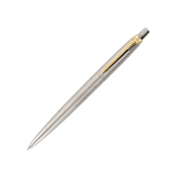 Bolígrafo parker jotter acero gt dorado
